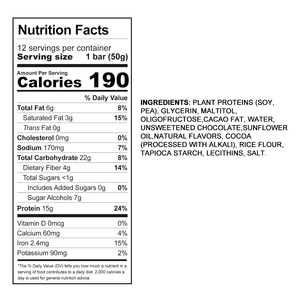 Barre nutritionnelle à base de produits végétaliens, aliment instantané, riche en protéines, barre protéinée, faible teneur en glucides, sans gluten, barre aux noix, populaire pour les enfants - Product Image 2