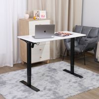 Table de travail électrique intelligente en acier, pliable et réglable, pour bureau à domicile, multifonctionnelle, pour ordinateur, pour enfants