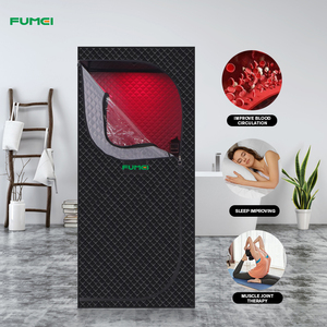 2025 Nieuwe Draagbare Snelle Verwarming Sauna Tent Custom Logo Droge Stoom Far-Infrarood Bedieningspaneel Saunabox - Product Image 2