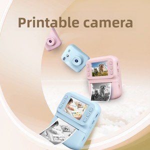 Nouvel appareil photo instantané TF transfrontalier pour enfants et étudiants - Prenez <span class=keywords><strong>des</strong></span> <span class=keywords><strong>photos</strong></span>/vidéos et imprimez sur place - Product Image 2