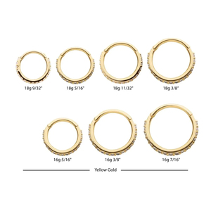 Haute qualité 14k <span class=keywords><strong>or</strong></span> massif <span class=keywords><strong>or</strong></span> <span class=keywords><strong>jaune</strong></span> sans couture Cartilage <span class=keywords><strong>Piercing</strong></span> <span class=keywords><strong>nez</strong></span> <span class=keywords><strong>Piercing</strong></span> anneaux <span class=keywords><strong>or</strong></span> <span class=keywords><strong>nez</strong></span> anneau conception - Product Image 3