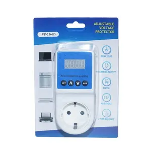 Europe quality 220V digital voltage protector