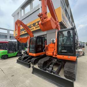 Chargeuse sur pneus LONKING LG6075W G4 neuve à prix abordable, mini-excavatrice sur chenilles de 7 tonnes avec moteur, boîte de vitesses, PLC et pompe - Product Image 2