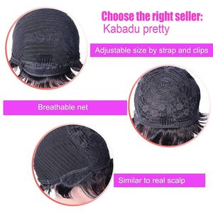 วิกผมสั้นหยิกแบบแอฟโฟร 4 นิ้ว ไม่ต้องใช้กาว ผลิตด้วยเครื่องจักร ไม่มีเชือกผูก ง่ายต่อการสวมใส่ สำหรับผู้หญิงผิว<span class=keywords><strong>สี</strong></span>แอฟริกัน <span class=keywords><strong>ผม</strong></span>แท้แบบเวอร์จิ้น มีสินค้าในสต็อก - Product Image 2