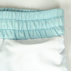 Stampa personalizzata estate veloce asciutto sport all'aria aperta confortevole luce <span class=keywords><strong>blu</strong></span> doppia fodera <span class=keywords><strong>pantaloncini</strong></span> da <span class=keywords><strong>calcio</strong></span> per ragazza - Product Image 4