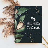 LABON – Journal de grossesse, planificateur, agenda, livre pour bébé, carnet en spirale, cadeau pour ma grossesse