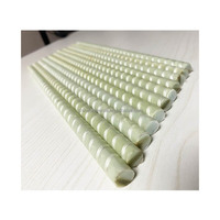 Barre de renforcement en composite de fibre de verre pultrudée SU-6 FRP pour la construction avec service de découpe et surface sablée entièrement filetée