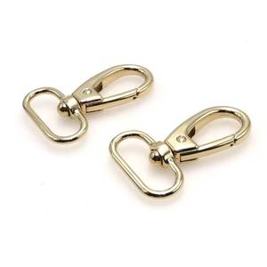 20-30mm custom bag hardware gold dog <b>hook</b> safety metal swivel <b>snap</b> clasp for handbag strap - Product Image 5