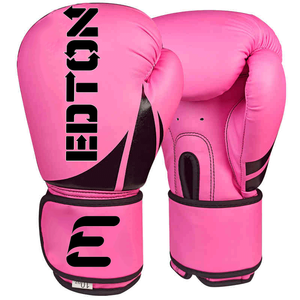 <span class=keywords><strong>Guantes</strong></span> de <span class=keywords><strong>boxeo</strong></span> Sanda profesionales, correa de muñeca ajustable transpirable de cuero PU para adultos, niños, niñas, artes marciales altas - Product Image 4