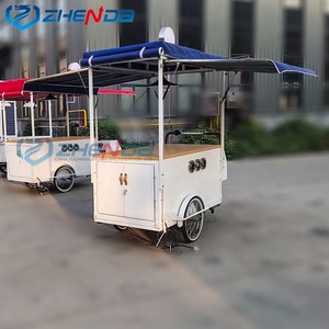 Kiosque de jus d'extérieur, stand alimentaire, camion avec panneau solaire, vitrine, chariot alimentaire - Product Image 3