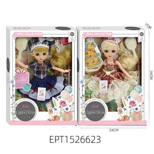 Moda karikatür <span class=keywords><strong>Mini</strong></span> katı vücut bebek seti 2 renk karışık 29 cm bebekler hareketli eklemler 12 inç bebekler kızlar için - Product Image 4