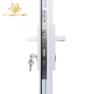 2020新趋势产品中国设计铝半玻璃技术前门铰链门 - Product Image 4