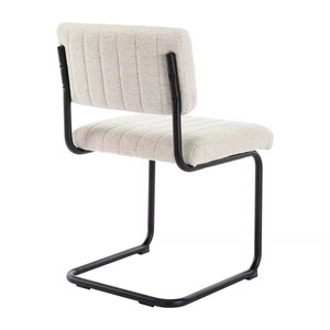 Đồ Nội Thất Cà Phê Nhà Ăn Ghế Bọc Kim Loại Chân Phòng Ăn Ghế Vải Nhung Eetkamerstoelen/Stoel - Product Image 4