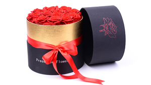 Rosa Preservada <span class=keywords><strong>para</strong></span> Siempre en Caja <span class=keywords><strong>de</strong></span> <span class=keywords><strong>Regalo</strong></span> Redonda Negra, Flor Eterna <span class=keywords><strong>para</strong></span> <span class=keywords><strong>el</strong></span> Día <span class=keywords><strong>de</strong></span> San Valentín y <span class=keywords><strong>el</strong></span> Día <span class=keywords><strong>de</strong></span> <span class=keywords><strong>la</strong></span> <span class=keywords><strong>Madre</strong></span> - Product Image 6