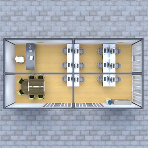Casa Prefabbricata Modulare Pronta per l'Assemblaggio, Caffetteria, <span class=keywords><strong>Hotel</strong></span> Portatile, Case Container Prefabbricate per Las Vegas - Product Image 6