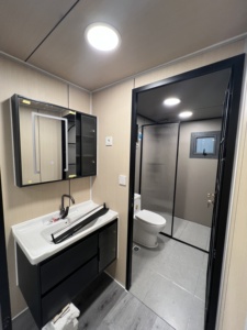 <span class=keywords><strong>Casa</strong></span> Container Pieghevole da 40 Piedi di Facile Installazione, Materiale in Pannelli Sandwich di Acciaio Espandibile, <span class=keywords><strong>Casa</strong></span> Container Prefabbricata - Product Image 6