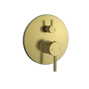 Accessoires de <span class=keywords><strong>plomberie</strong></span> à levier unique déviateur de douche dissimulé Kit de garniture de robinet diviseur de douche mitigeur de douche - Product Image 6