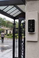 Controlador de Acceso Táctil para Exteriores Tuya WiFi IP65 con Relé Wiegand para Automatización de Barrera de Vehículos en Estacionamientos