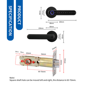 <span class=keywords><strong>Cerradura</strong></span> inteligente OYO con aplicación Tuya, manija biométrica para <span class=keywords><strong>puerta</strong></span>, <span class=keywords><strong>cerradura</strong></span> de <span class=keywords><strong>puerta</strong></span> inteligente con huella dactilar, <span class=keywords><strong>Cerradura</strong></span> de cerrojo codificada para <span class=keywords><strong>puerta</strong></span> <span class=keywords><strong>Exterior</strong></span> - Product Image 5