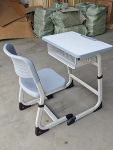 Miglior Set di Scrivania e Sedia in Metallo Personalizzabile per Studenti, Set di Sedie e Tavoli per Aule Scolastiche - Product Image 6