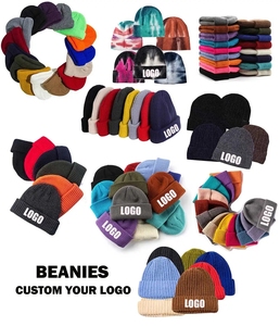 Tùy Chỉnh 100% Acrylic Dệt Jacquard Dệt Kim <span class=keywords><strong>Hat</strong></span> Beanie Với Logo Thêu Phẳng - Product Image 4