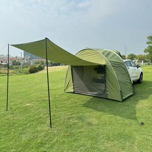 Outdoor Camping Four-season Waterproof Large Space Upgrade Mesh Extension <b>Awning</b> RV Front Hall SUV Tent Rear <b>Car</b> Integration - Product Image 2