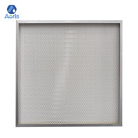 Filtre Hepa personnalisé H13 H14 U15 0.3 microns 99.99% pour champignon filtre Hepa à flux laminaire H15