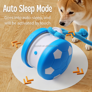Juguete Interactivo Automático de Fútbol para Perros, con Movimiento Aleatorio Activado por Movimiento y Cuerda - Product Image 3