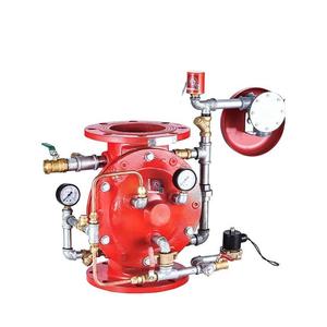 Vanne d'alarme réglable à bride de type humide ZSFM, systèmes d'alarme pré-action, marque XF, DN150, équipement de lutte contre l'<span class=keywords><strong>incendie</strong></span>, certifié CE 3 ans - Product Image 3