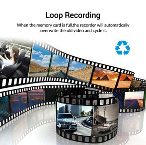 4K + 1080P WDR vòng lặp & thời gian trôi đi ghi âm Wifi xây dựng-in GPS Xe DVR sử dụng viidure cho xe an ninh & lái xe an toàn - Product Image 5