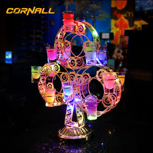 Vente d'usine, service VIP, présentoir à bouteilles LED, support de présentation de bouteilles de <span class=keywords><strong>champagne</strong></span>, présentoir à bouteilles en verre LED lumineux - Product Image 6