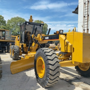 Nuevo stock de motoniveladoras CAT 140H usadas originales para equipos de maquinaria Cat, motor esencial, motoniveladoras de segunda mano de baja hora - Product Image 1