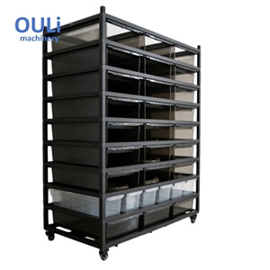 Système de rack chauffant pour reptiles de grande taille, boîtes d'élevage pour serpents, Python ball, Géco, avec support et étagère - Product Image 3