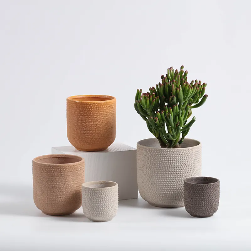 Super September Wholesale indoor Decoration porcelain ceramic flower pots Decorative bonsai pot