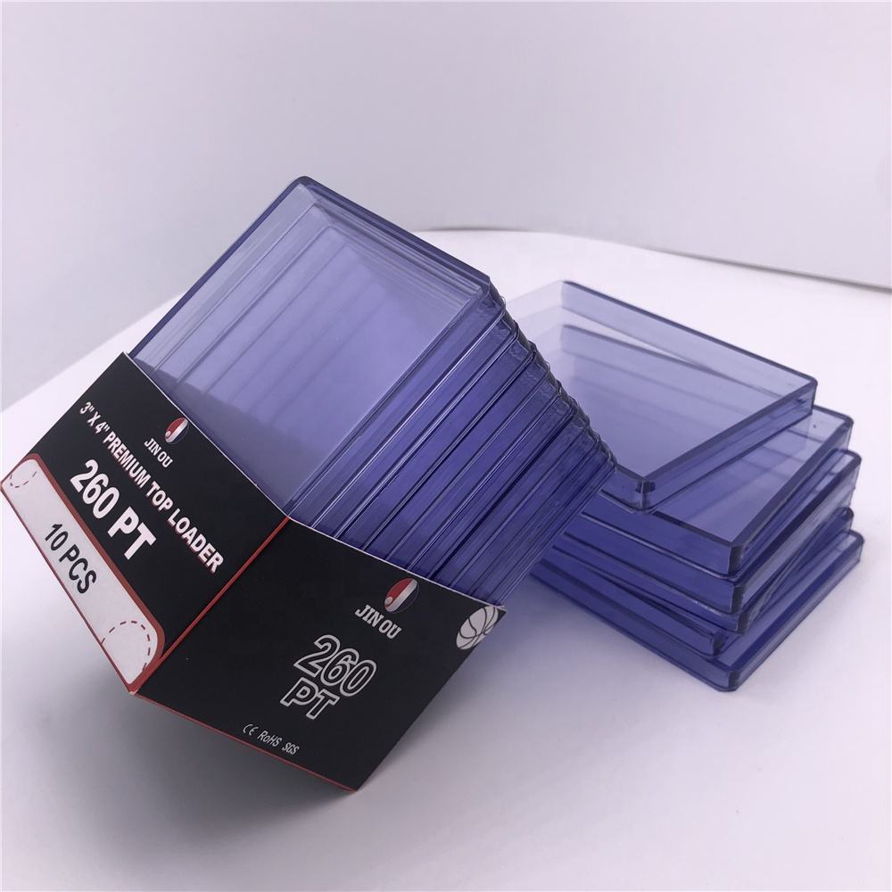 25 Ultra PRO Red Regular 3x4 Card Toploaders Topload Holders Toploader Standard - Foto 2
