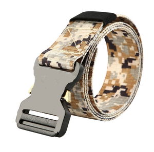 Cinturones de Camuflaje Desértico Digitales DFF1206, Cinturones Tejidos de Lona de 3.8 cm y 4 cm de Ancho, 120 cm de Largo, Personalizados - Product Image 1