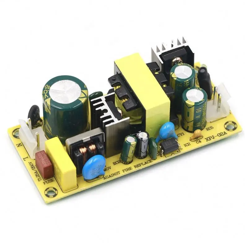 SeekEC AC-DC 12V3A 24V1.5A 36W Switching Power Supply Module Bare Circuit 220V to 12V 24V Board for Replace/Repair