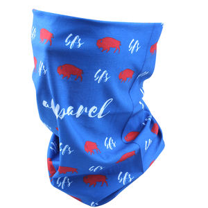 قناع مايكروفيبر مخصص مطبوع عليه تموين ماكس للوجه أنبوب محصول علوي غير ملحوم باندا رقبة أسود - Product Image 3