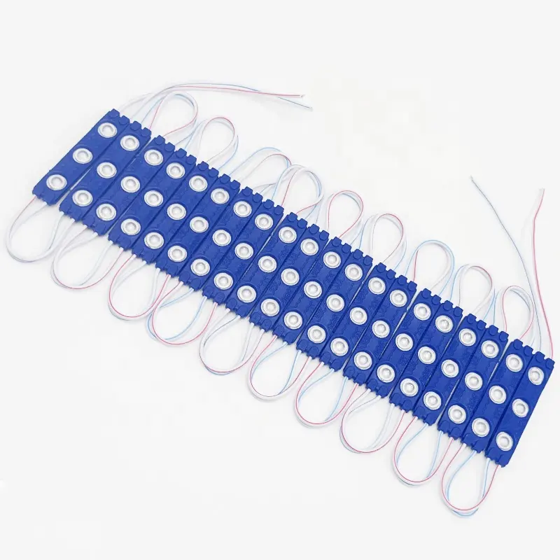 12v 2835 Sign Module 3 Light Sign Lens 1.5W Smd Lamp Board DC 12V White LED Modules Led Module Board 1w 3000k 80x30mm Sd80 Led