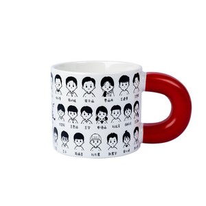 Tasse de graduation personnalisée avec photos de dessins animés, cadeau commémoratif en céramique pour la Journée des enfants, pour les camarades de classe - Product Image 3
