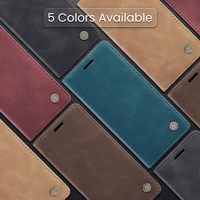 Caseme 013 Flip PU cuero soporte cartera funda protectora teléfono móvil para Xiaomi Redmi Note 14 4G Note 14 Pro