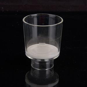 Crisol de Vidrio Sinterizado Hirozumi de 100 ml para Uso en Laboratorio - Product Image 1
