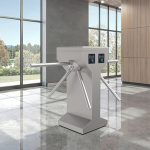 Système de barrière d'entrée automatique rétractable intelligente pour piétons Wan Cartoon Daosafe, tourniquet à trépied en acier inoxydable - Product Image 6