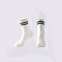 Xiangyi Calcetines De Deporte Chaussettes en silicone antidérapantes avec logo personnalisé pour femmes en coton Pilates Yoga