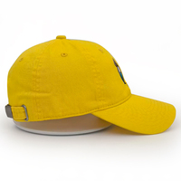 Chapeau de baseball brodé de canard jaune personnalisé de haute qualité en gros à la mode hommes casquette de sport pare-soleil de lavage à l'eau