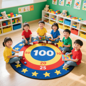 Tappeti per camera dei bambini 3d stampati tappeti e tappeti soggiorno grandi tappeti per bambini in classe educativi per bambini - Product Image 3
