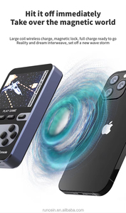 Bên Ngoài Pin 15W Sạc Không Dây Ngân Hàng Điện Sạc Nhanh Điện Thoại Di Động 2 in1 Chơi Trò Chơi Giao Diện Điều Khiển Với 500 Được Xây Dựng Trong Trò Chơi - Product Image 5