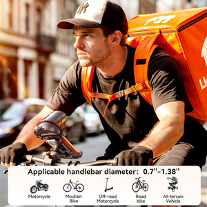 Supporto per <span class=keywords><strong>Telefono</strong></span> da Bicicletta Joyroom Regolabile e Impermeabile con Cappuccio - Product Image 5