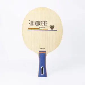 Konford Pro Custom Logo Limba Core Ayous Table Tennis Blade Bottom TT Bat Ayous Board Wholesale Ping Pong Blade