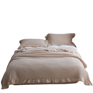 Manta de Algodón 100% con Diseño de Encaje, Suave y sin Pelusas, para Sofá, Viajes, Cama, Cualquier Habitación, Muy Cálida - Product Image 4